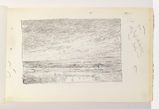 Quick Sketch of Waves on Beach