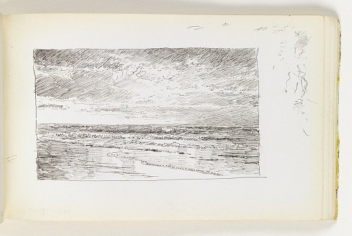 Serene Seascape with Small Waves