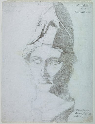 Head of Athena (from a cast)