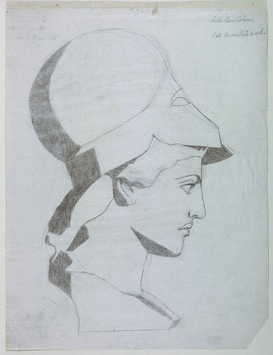 Head of Athena (from a cast)