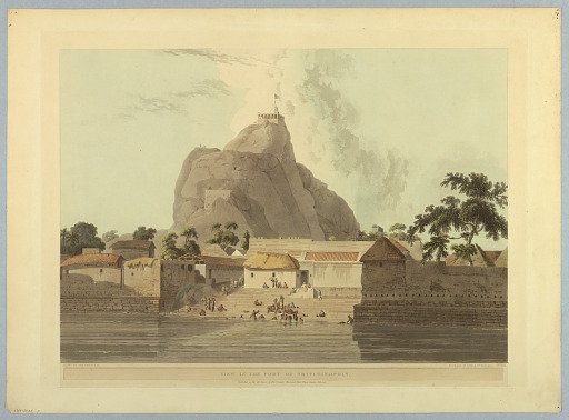 View in the Fort of Tritchinopoly, from "Oriental Scenery: Twenty Four Views in Hindoostan"