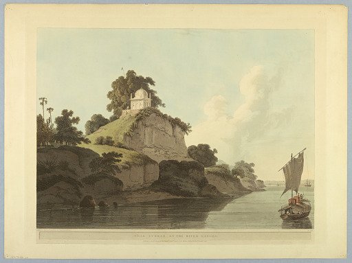 Near Currah, On The River Ganges, from "Oriental Scenery: Twenty Four Views in Hindoostan"