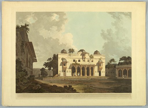 Ruins in Rotas Gur, Bahar, from "Oriental Scenery: Twenty Four Views in Hindoostan"
