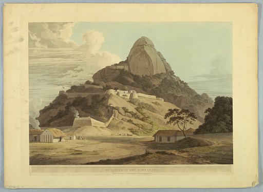 Ryacotta, in the Barramah'l, from "Oriental Scenery: Twenty Four Views in Hindoostan"