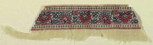 Shawl border fragment