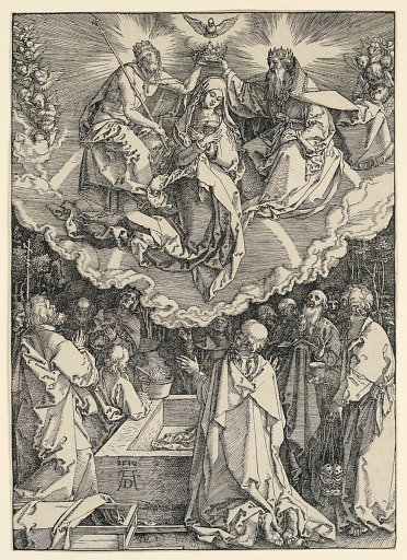 The Assumption of the Virgin, from the Life of the Virgin series