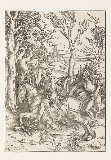 The Knight and the Landsquenet