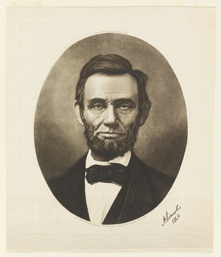 Portrait of Abraham Lincoln