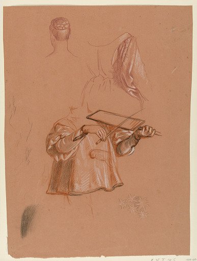 Study for "Wedding Procession"