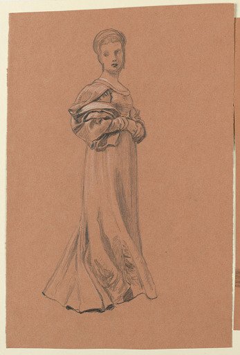 Study for "Wedding Procession"