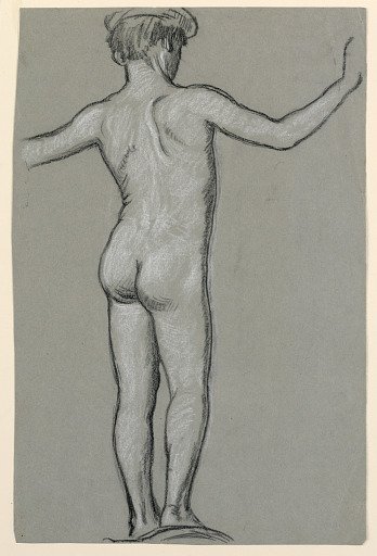 figure study for a fountain design