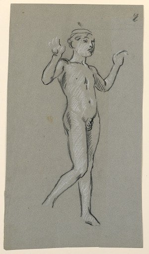 figure study for a fountain design
