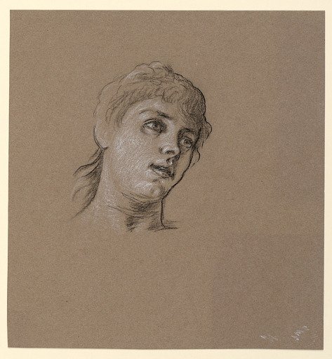 Portrait Sketch of a Young Girl