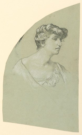 Portrait Sketch of a Young Woman