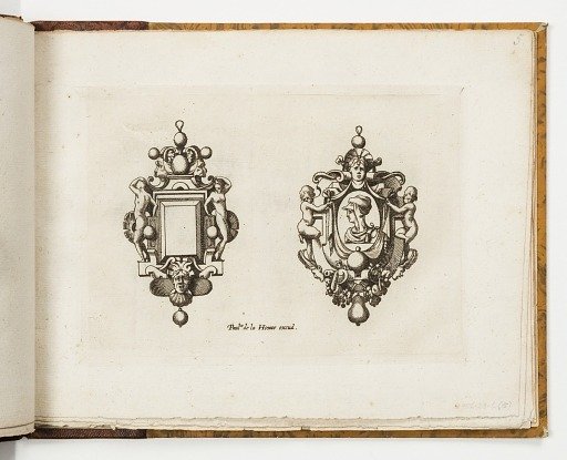 Plate 5, from Livre de bijouterie (Book of Designs for Goldsmiths and Jewelers)