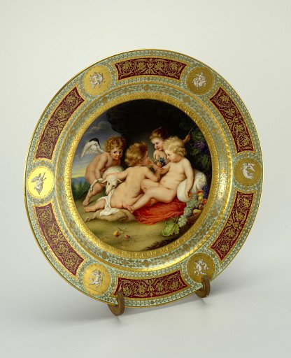 Decorative Plate and Stand