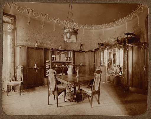 Dining Room, Hôtel Guimard, Rue Mozart, Paris