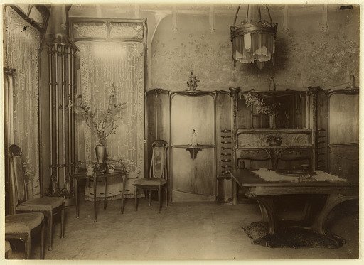 Dining Room, Hôtel Guimard, rue Mozart, Paris, France
