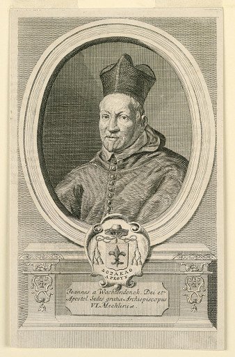 Portrait of Joannes a Wachtendonck, Archbishop of Mechlin