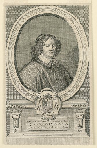 Portrait of Alphonsus de Berge, Archbishop of Mechlin
