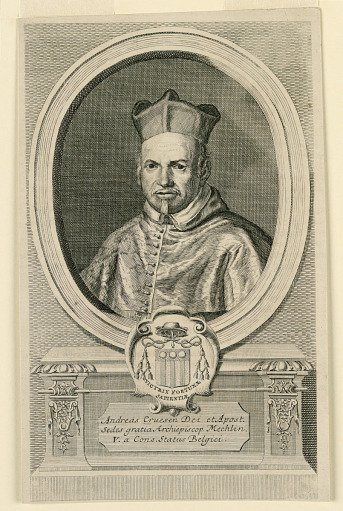 Portrait of Andreas Cruesen, Archbishop of Mechlin