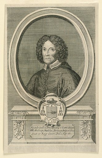 Portrait of Humboh Guillaume, Archbishop of Mechlin