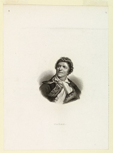 Portrait of Jean Paul Marat