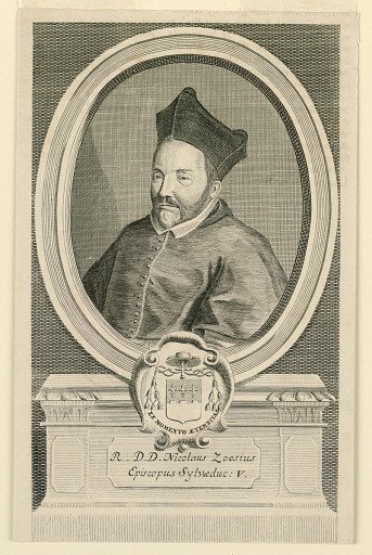 Portrait of Nicolaus Zoesius, Bishop of Sylva