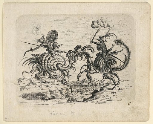 Plate 6, from Neüw Grotteßken Buch (New Grotesque Book)