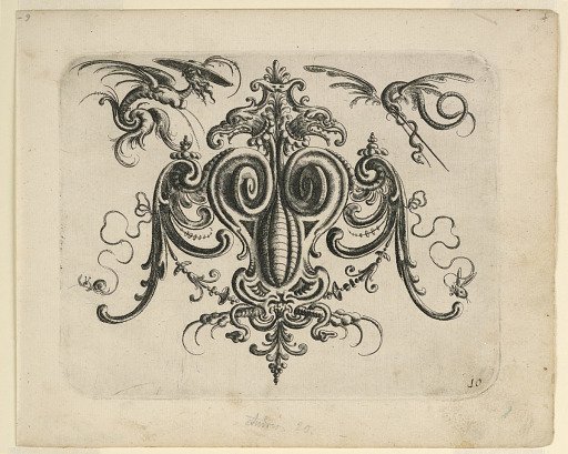 Plate 10, from Neüw Grotteßken Buch (New Grotesque Book)