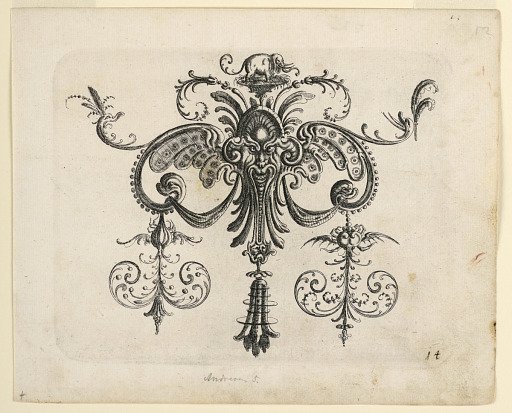 Plate 14, from Neüw Grotteßken Buch (New Grotesque Book)
