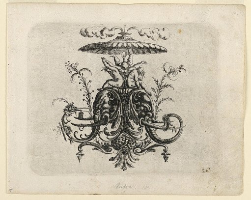 Plate 26, from Neüw Grotteßken Buch (New Grotesque Book)