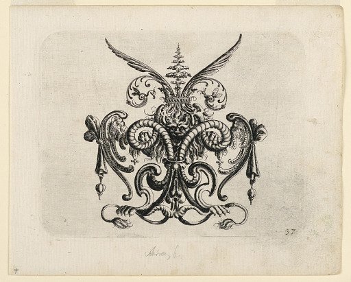 Plate 37, from Neüw Grotteßken Buch (New Grotesque Book)