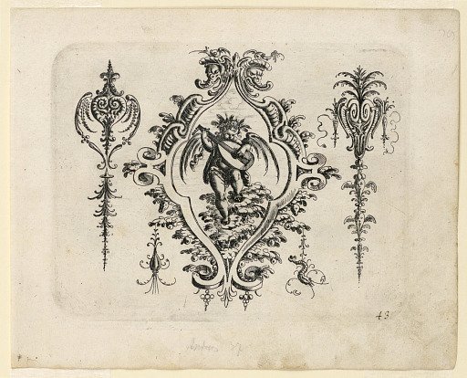 Plate 43, from Neüw Grotteßken Buch (New Grotesque Book)
