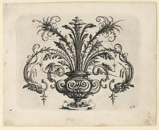 Plate 44 from Neüw Grotteßken Buch (New Book of Grotesques)
