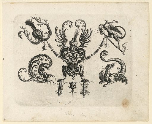 Plate 48, from Neüw Grotteßken Buch (New Grotesque Book)
