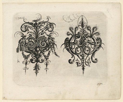 Plate 55 from Neüw Grotteßken Buch (New Book of Grotesques)