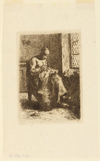 La Couseuse (The Woman Sewing)