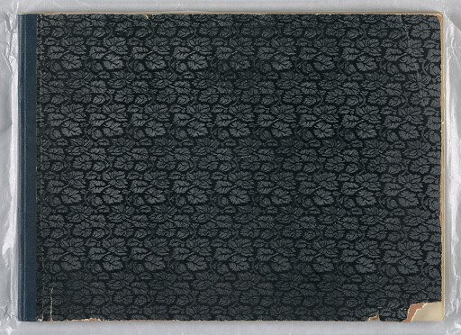 Sketchbook of fifty-three leaves of pencil drawings