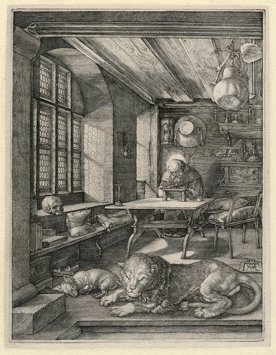 St. Jerome in his Study