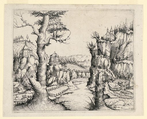 Landscape with River and Trees