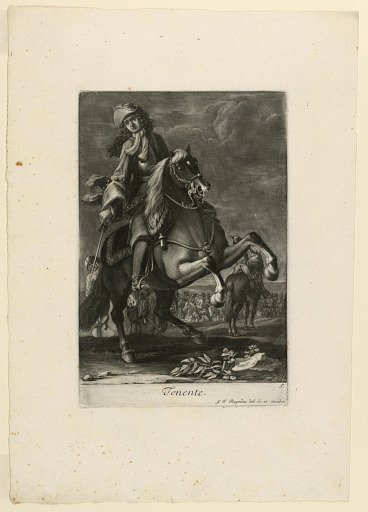 Suite of Cavalry Officers: Lieutenant