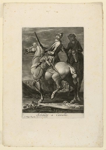 Suite of Cavalry Officers: Soldiers