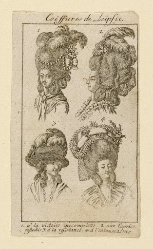 Ladies' Fashion: Hairdressing and Hats