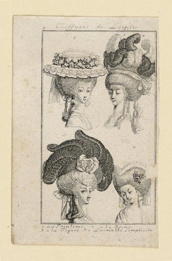 Ladies' Fashion: Hairdressing and Hats