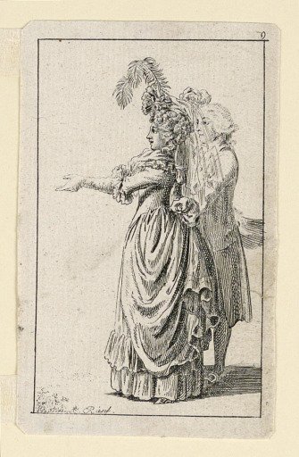 Vignettes of Ladies Fashions