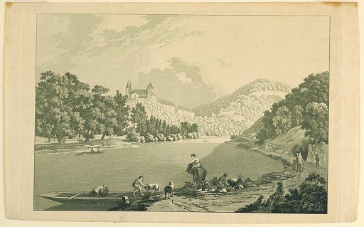 Monastery on a River