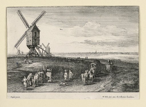 Landscape with Windmills
