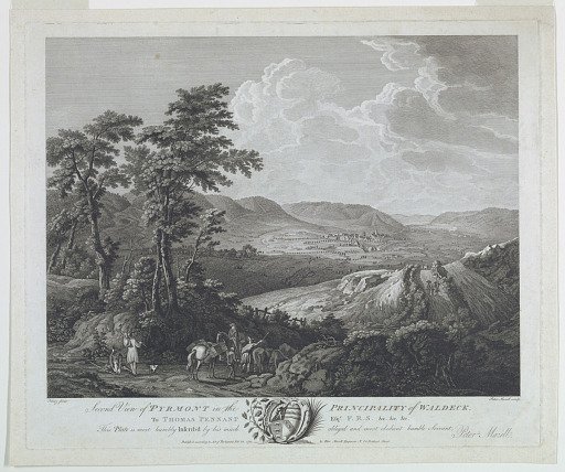 Second View of Pyrmont in Waldeck