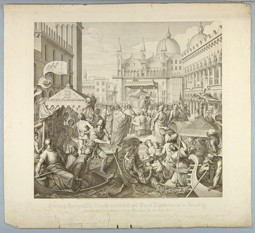 Friedrich Barbarossa and Pope Alexander III